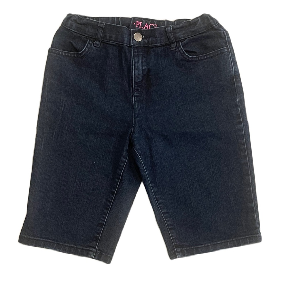 Place Dark Denim Jean Capri Size 12